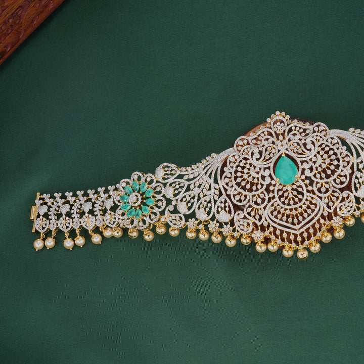Stunning Diamond Like Oddiyanam
