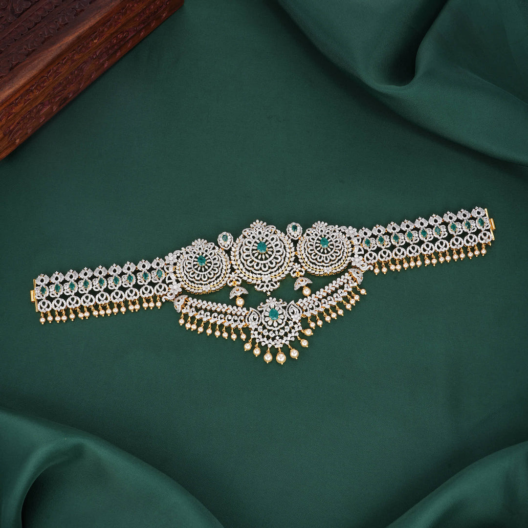 Bridal Diamond Like Oddiyanam