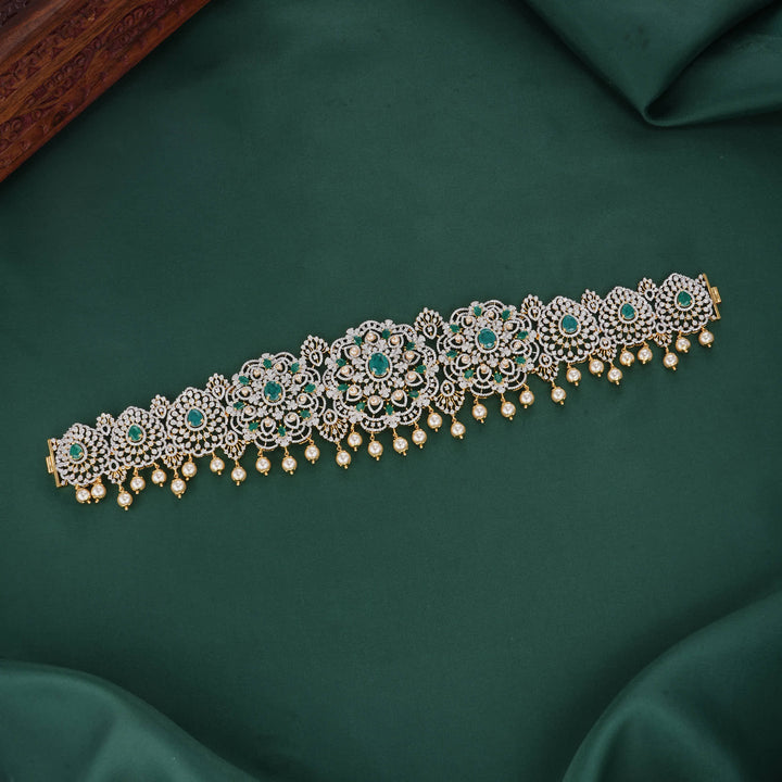 Bridal Nethra Diamond Like Oddiyanam