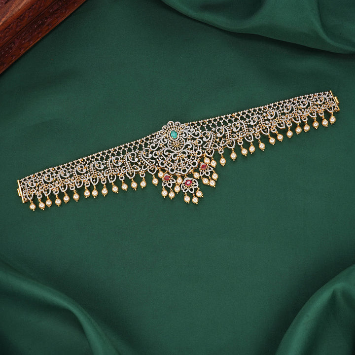 Stunning Diamond Like Oddiyanam