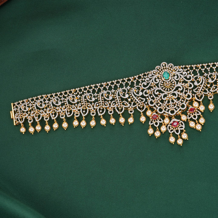 Stunning Diamond Like Oddiyanam