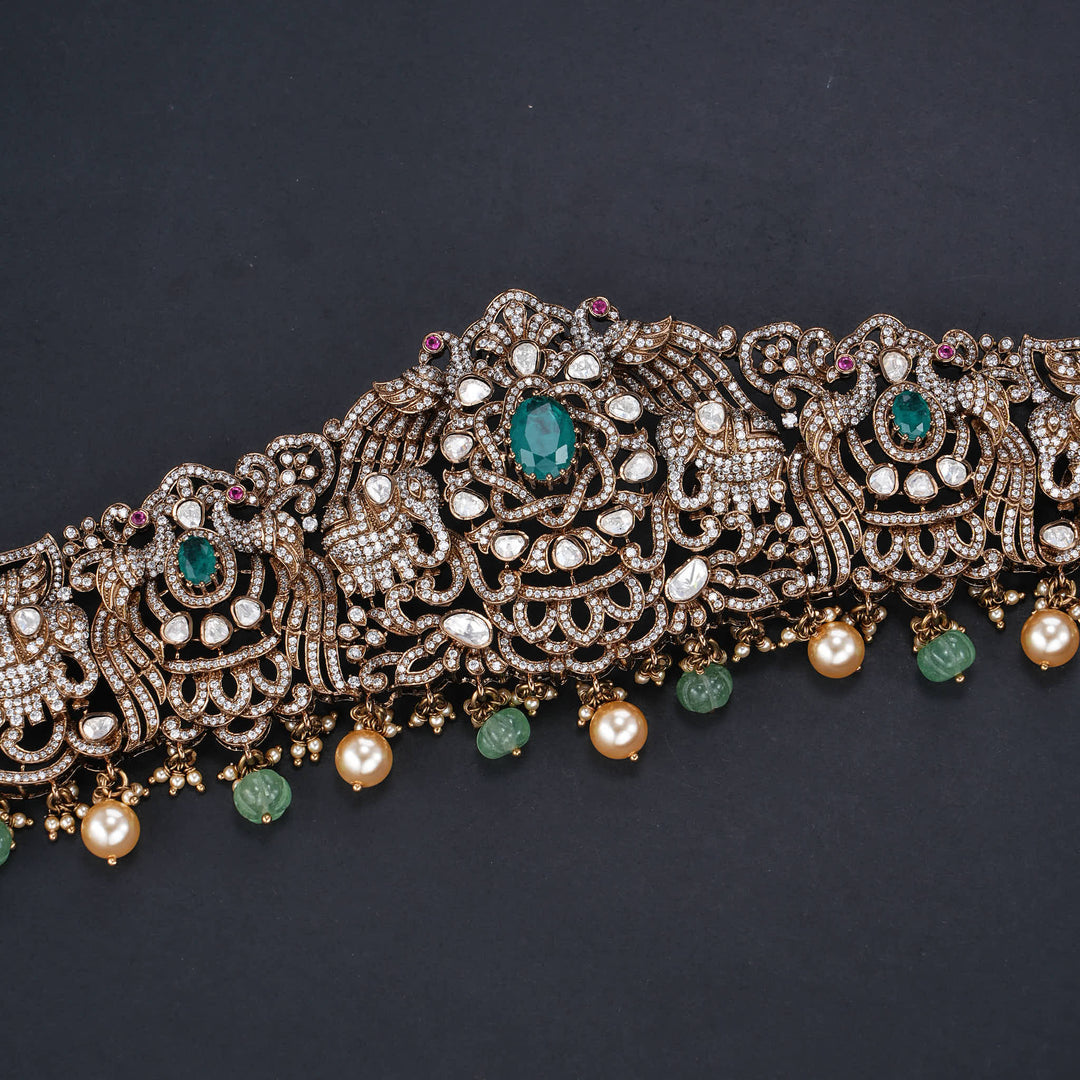 Gracefully Crafted Victorian Oddiyanam