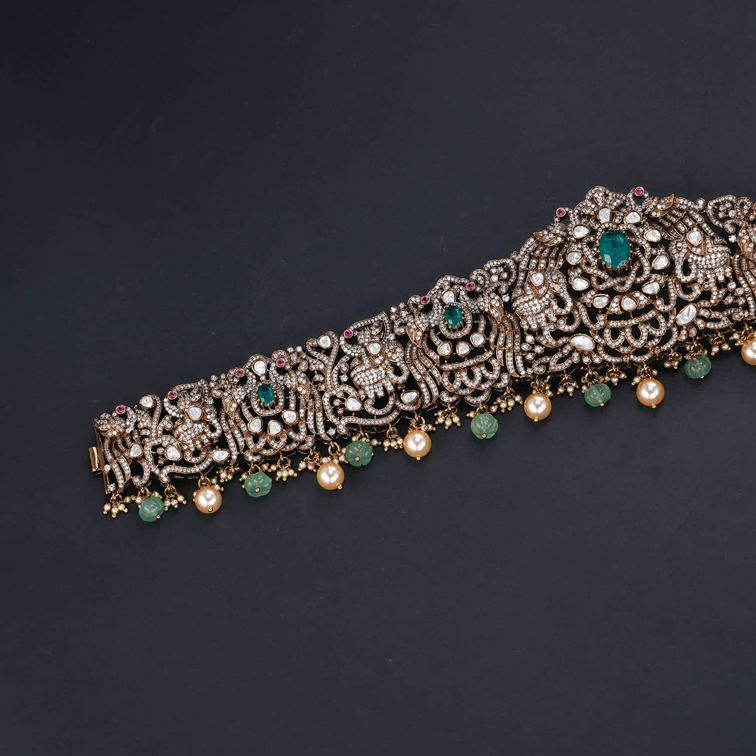 Gracefully Crafted Victorian Oddiyanam