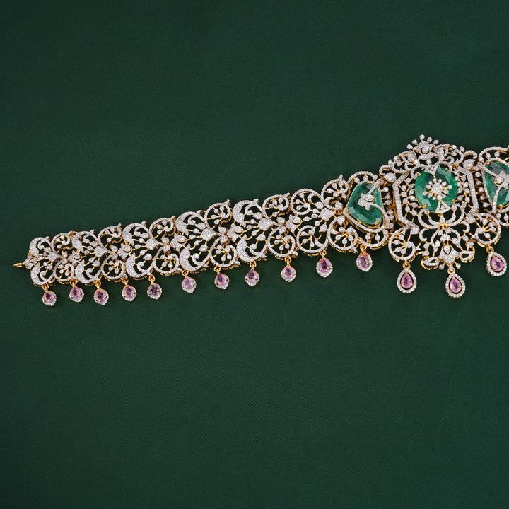 Grand Attractive Diamond Like Oddiyanam
