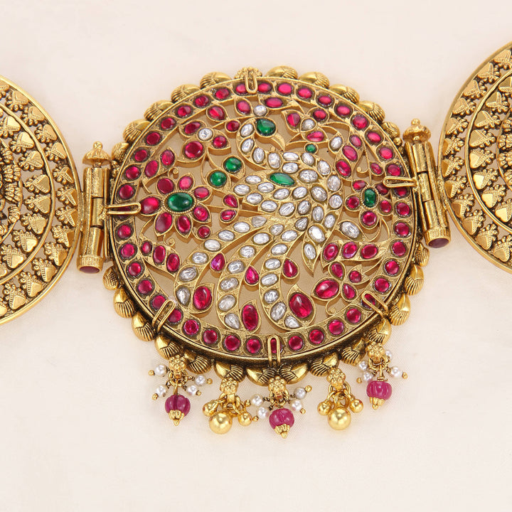 Artful Tradition Kundan Oddiyanam