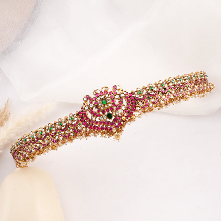 Bridal Kundan Oddiyanam