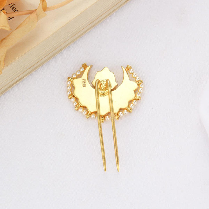 Moon Designed Kundan Jada Billa