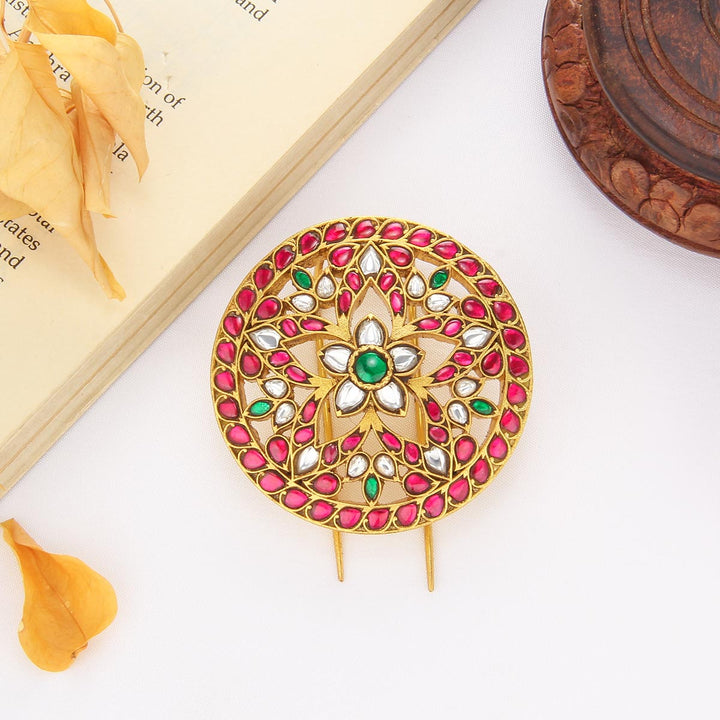 Traditional Kundan Jada Billa