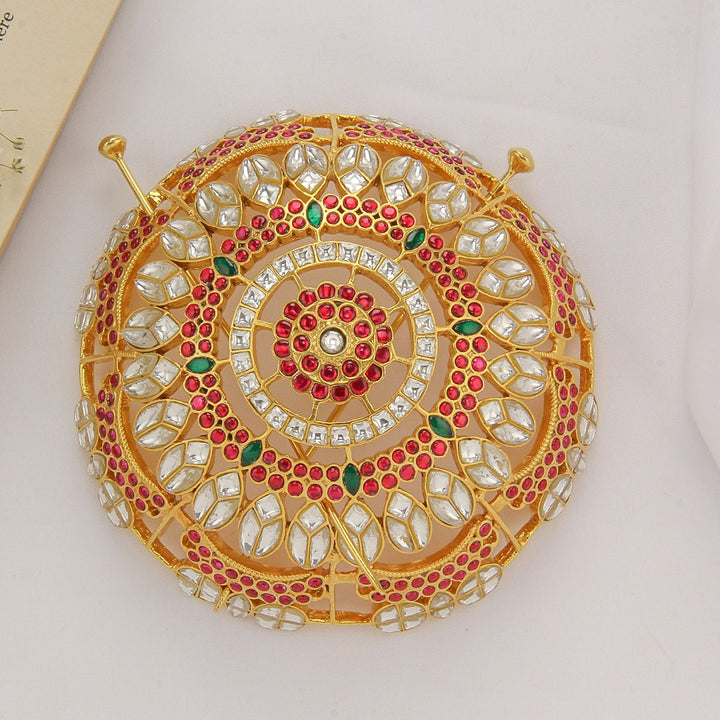 Bridal Kundan Hair Bun Pin