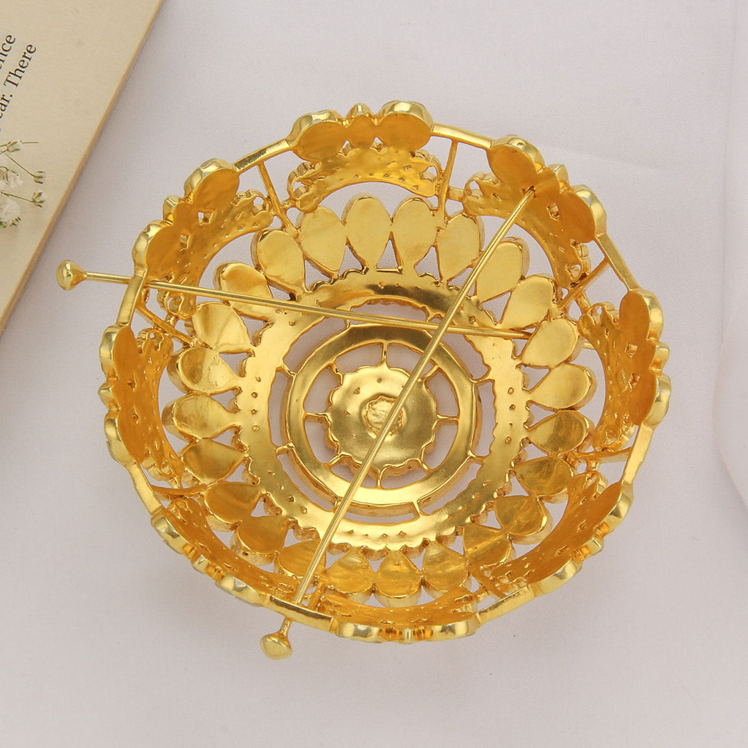 Bridal Kundan Hair Bun Pin