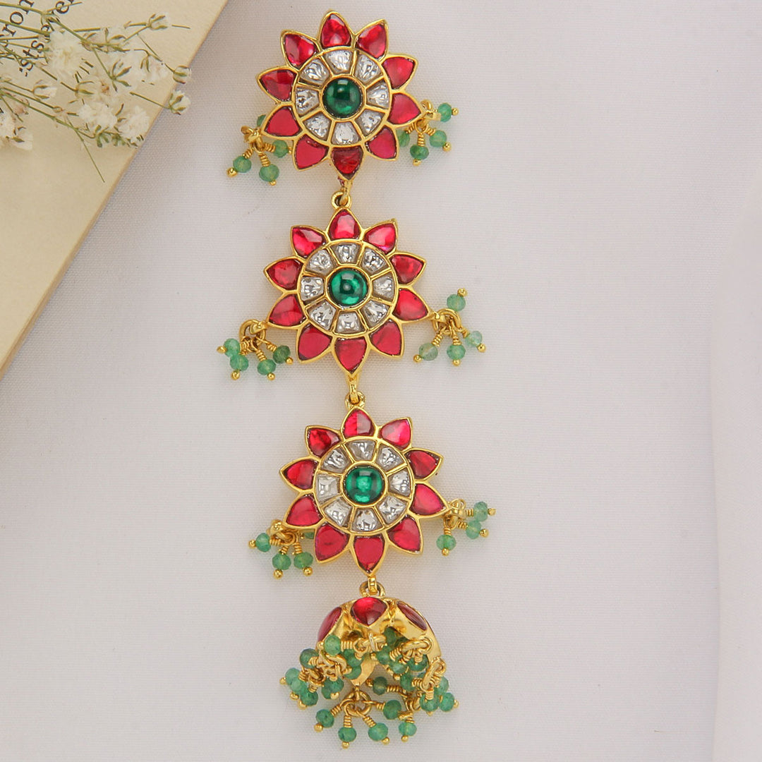 Traditional Kundan Jada Billa