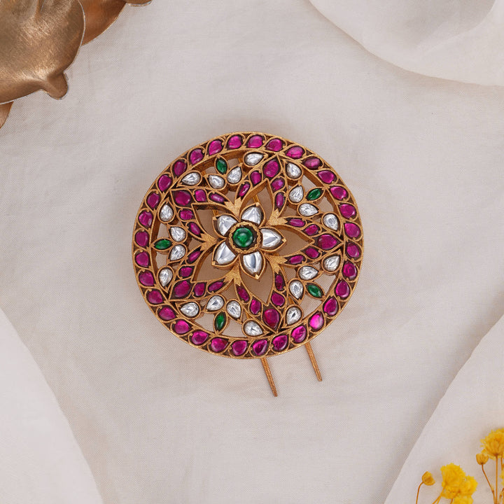 Traditional Kundan Jada Billa