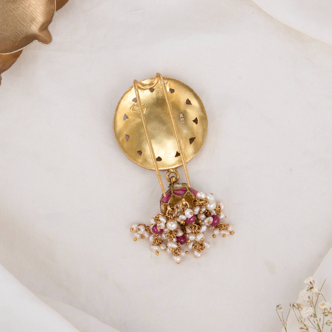 Cute Bridal Kundan Jada Billa