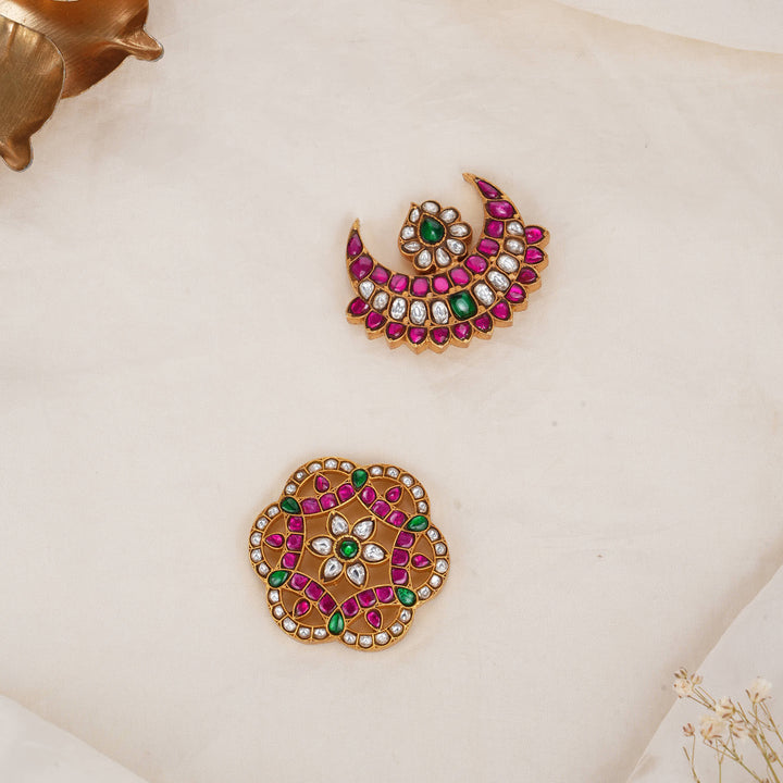 Traditional Kundan Jada Billa