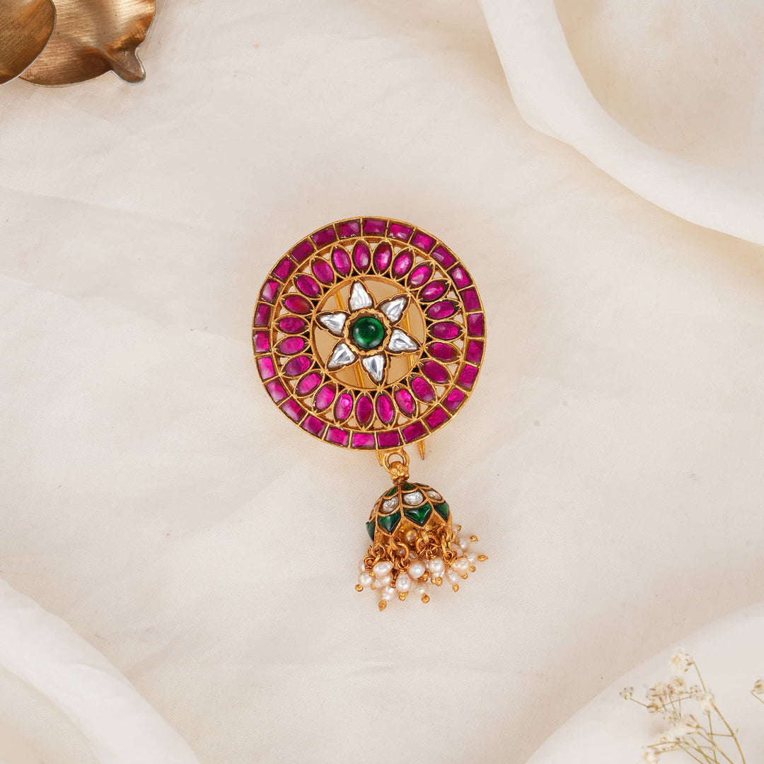 Shinning Kundan Jada Billa
