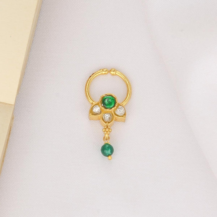 Bridal Bullakku Nose pin