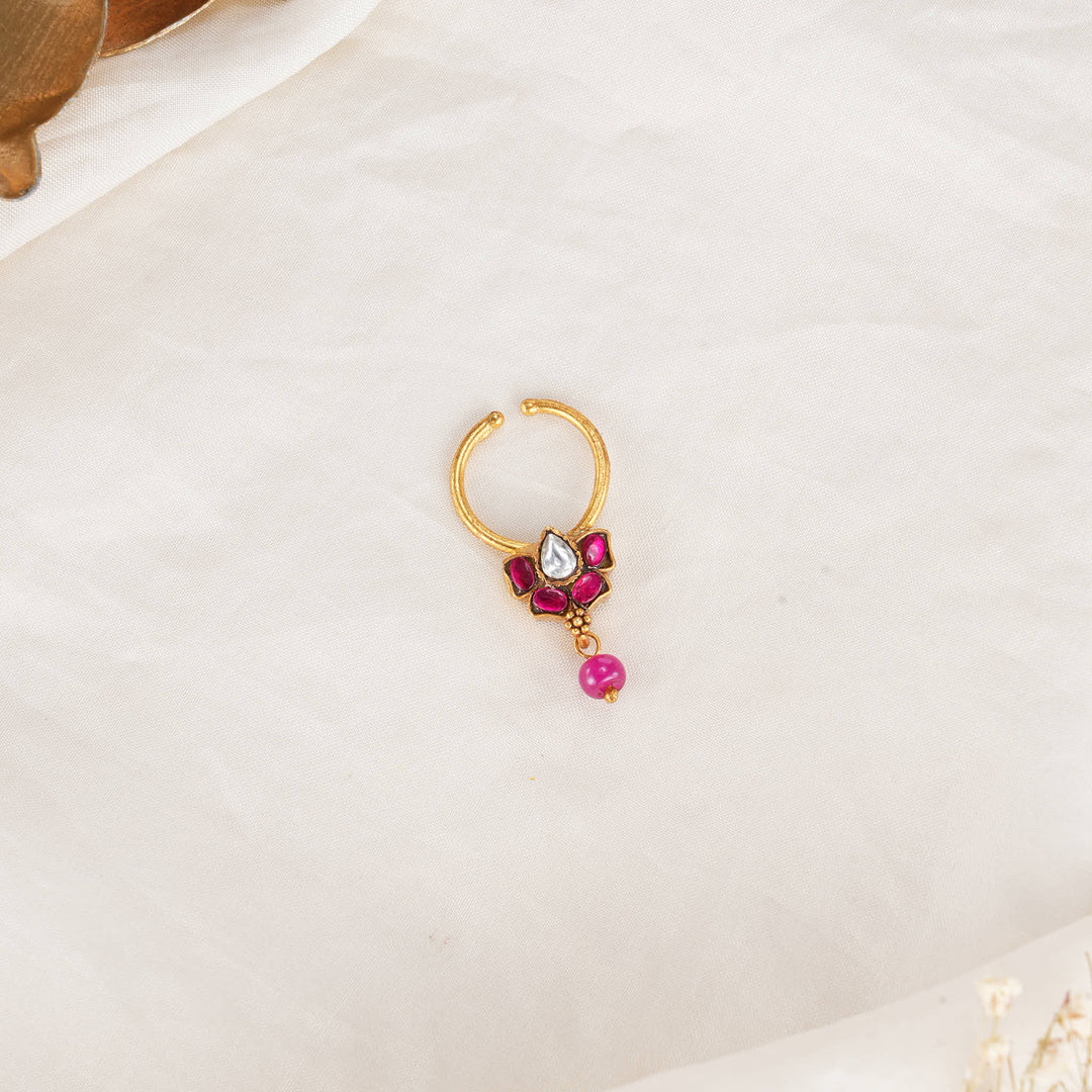 Heritage Bullakku Nose Pin