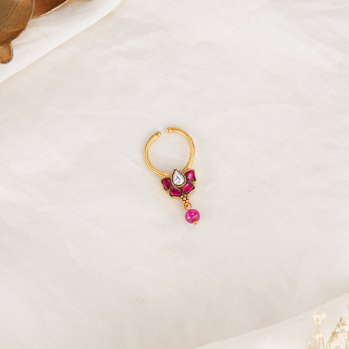 Heritage Bullakku Nose Pin