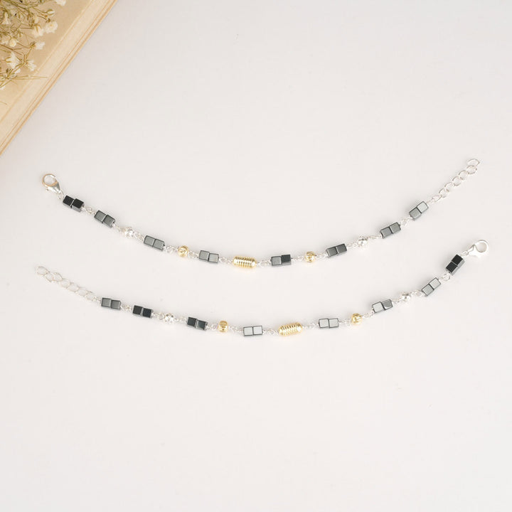 Cute Squares Baby Anklets