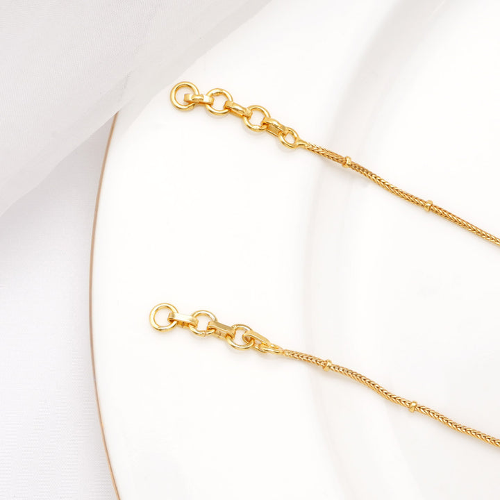 Alluring Kundan Anklet