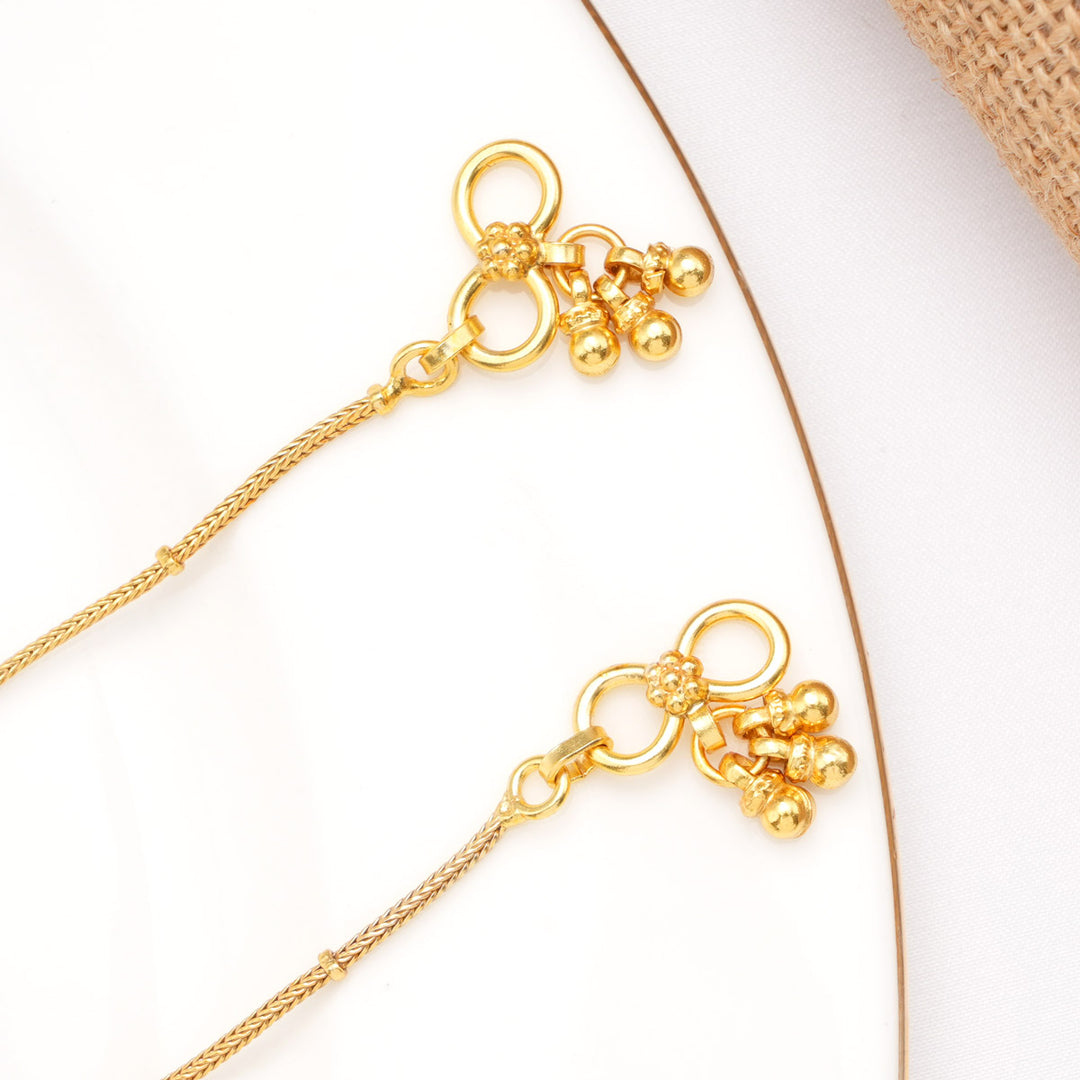 Jeevika Kundan Anklet