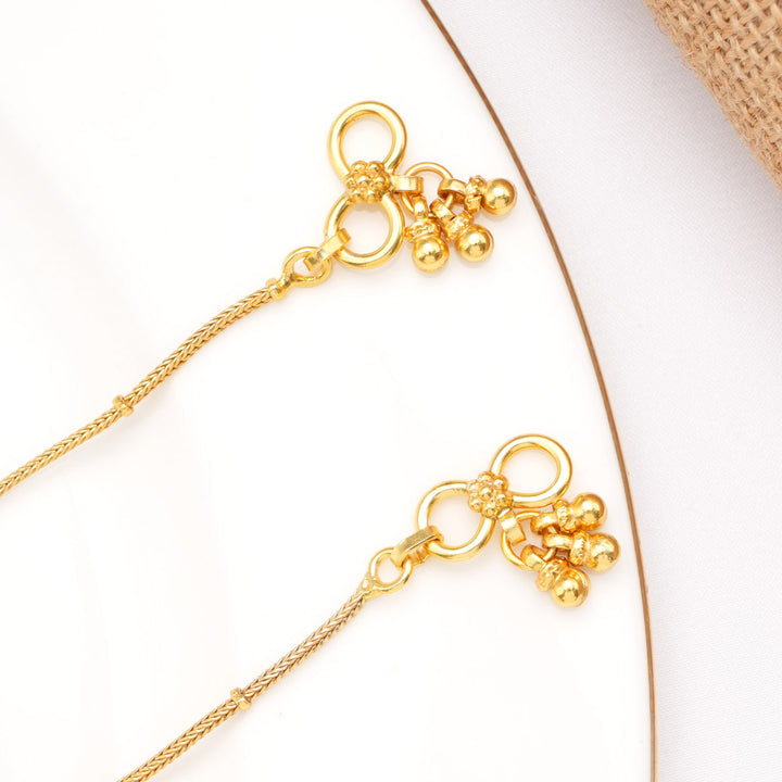 Jeevika Kundan Anklet