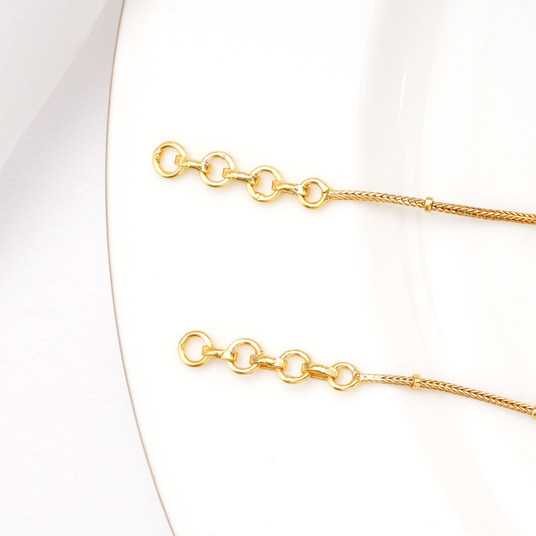 Jeevika Kundan Anklet