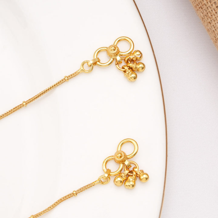 Trendy Kundan Anklet