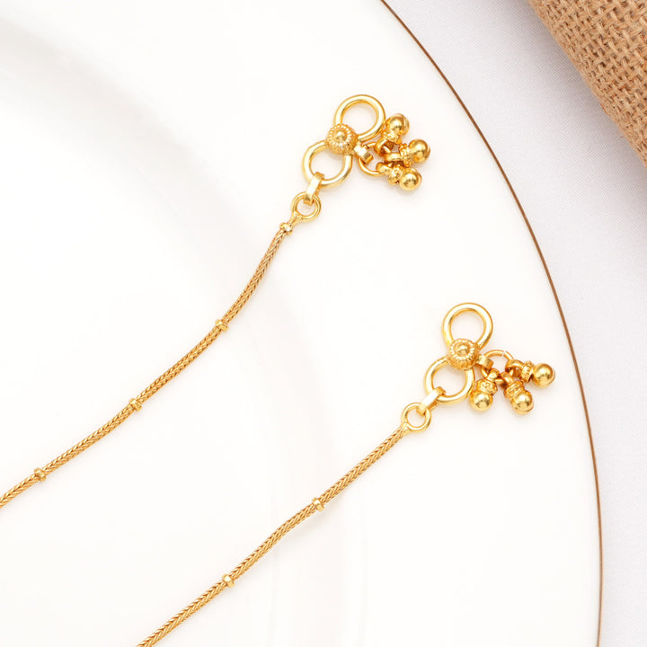 Amazing Kundan Anklet