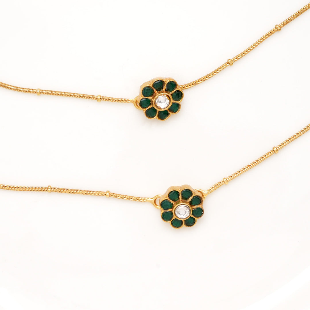 Amazing Kundan Anklet