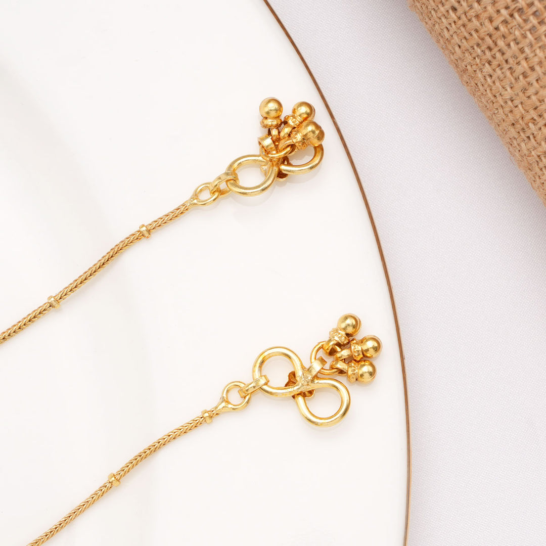 Beautiful Kundan Anklet