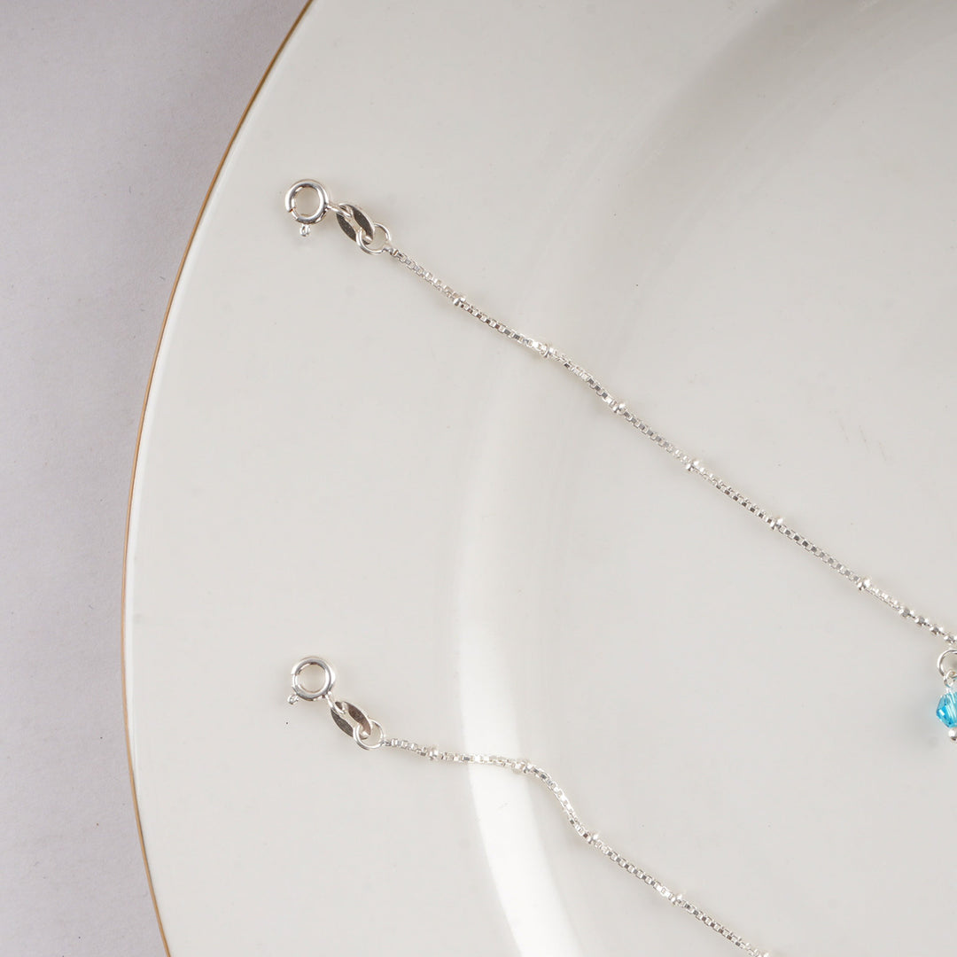 Sparkling Colour Anklets