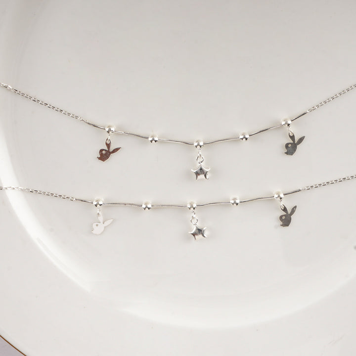 Rabbit Star Anklets
