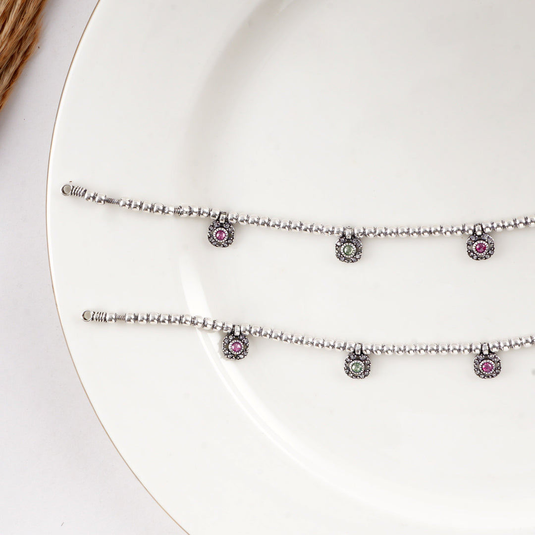 Meharika Anklets