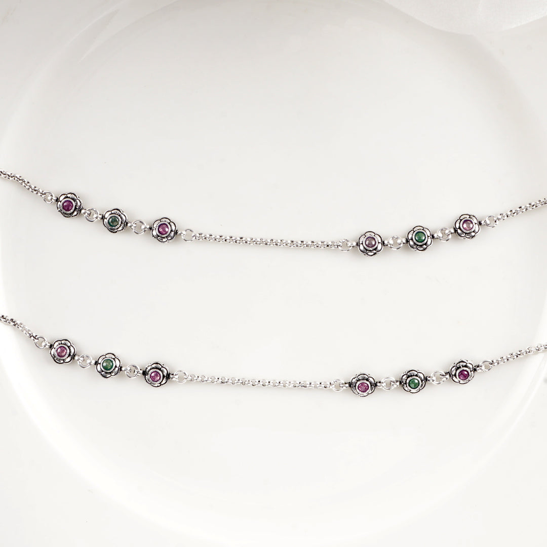 Triyona Anklets