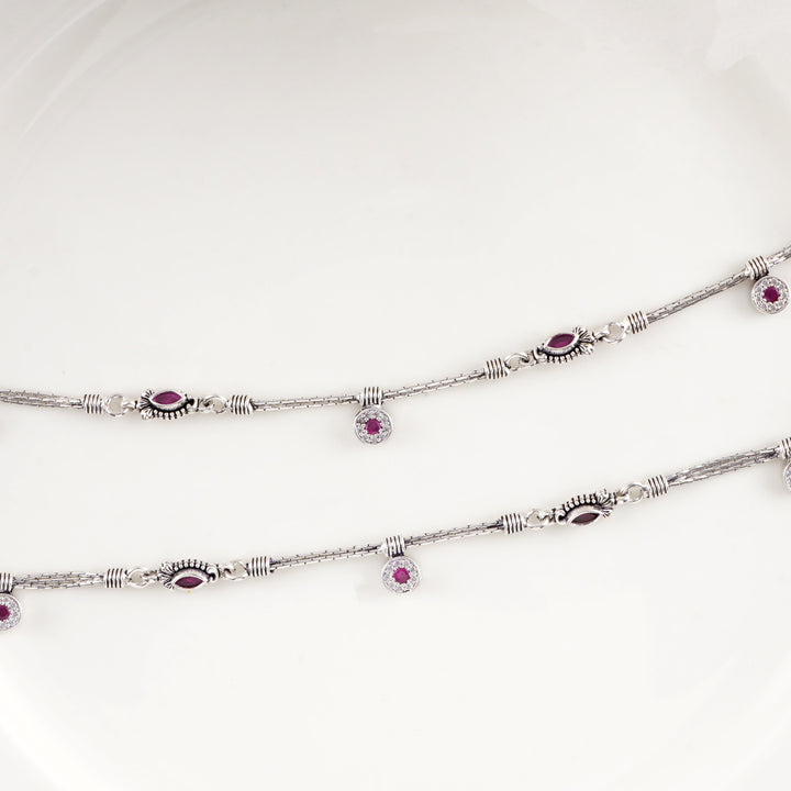 Yalina Anklets