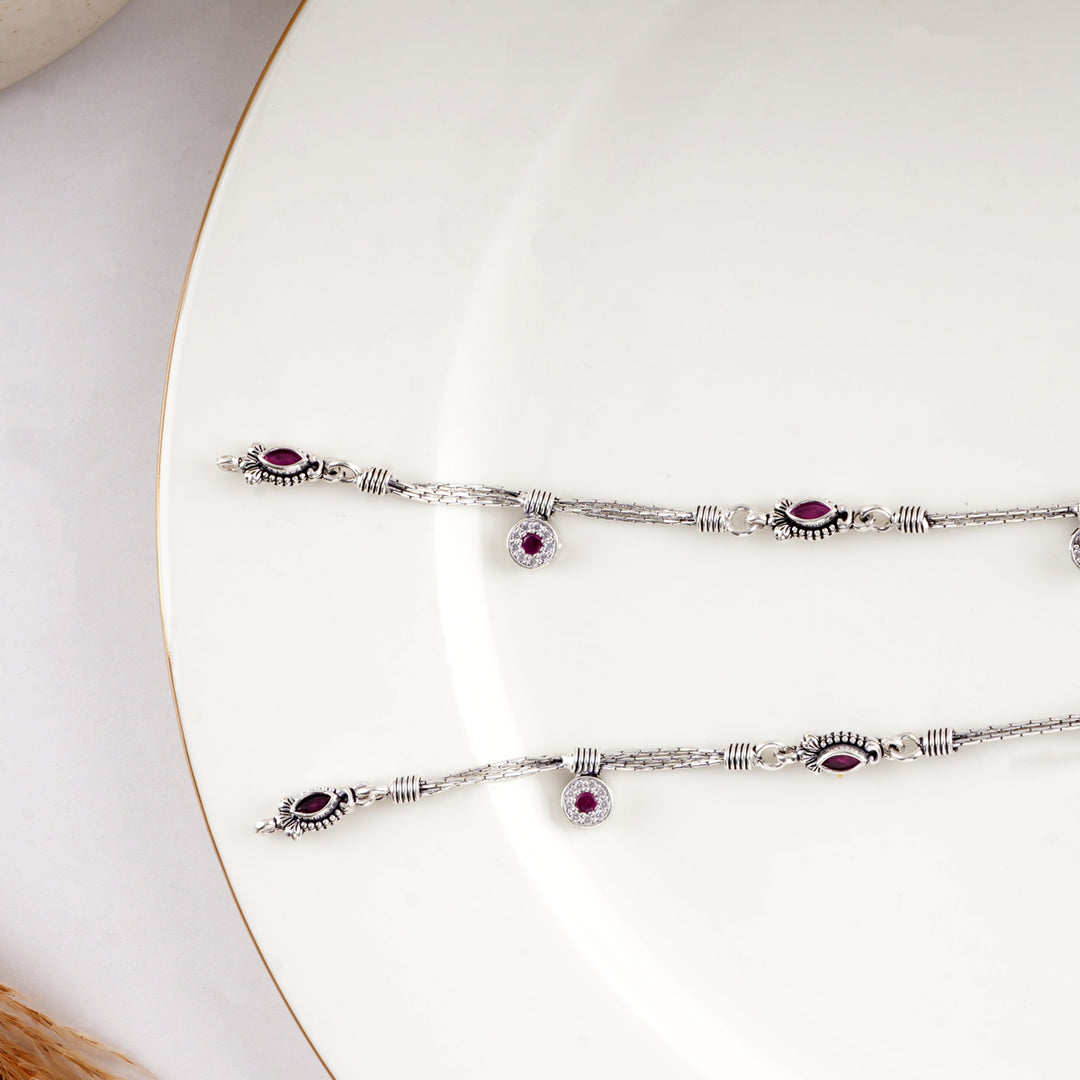 Yalina Anklets