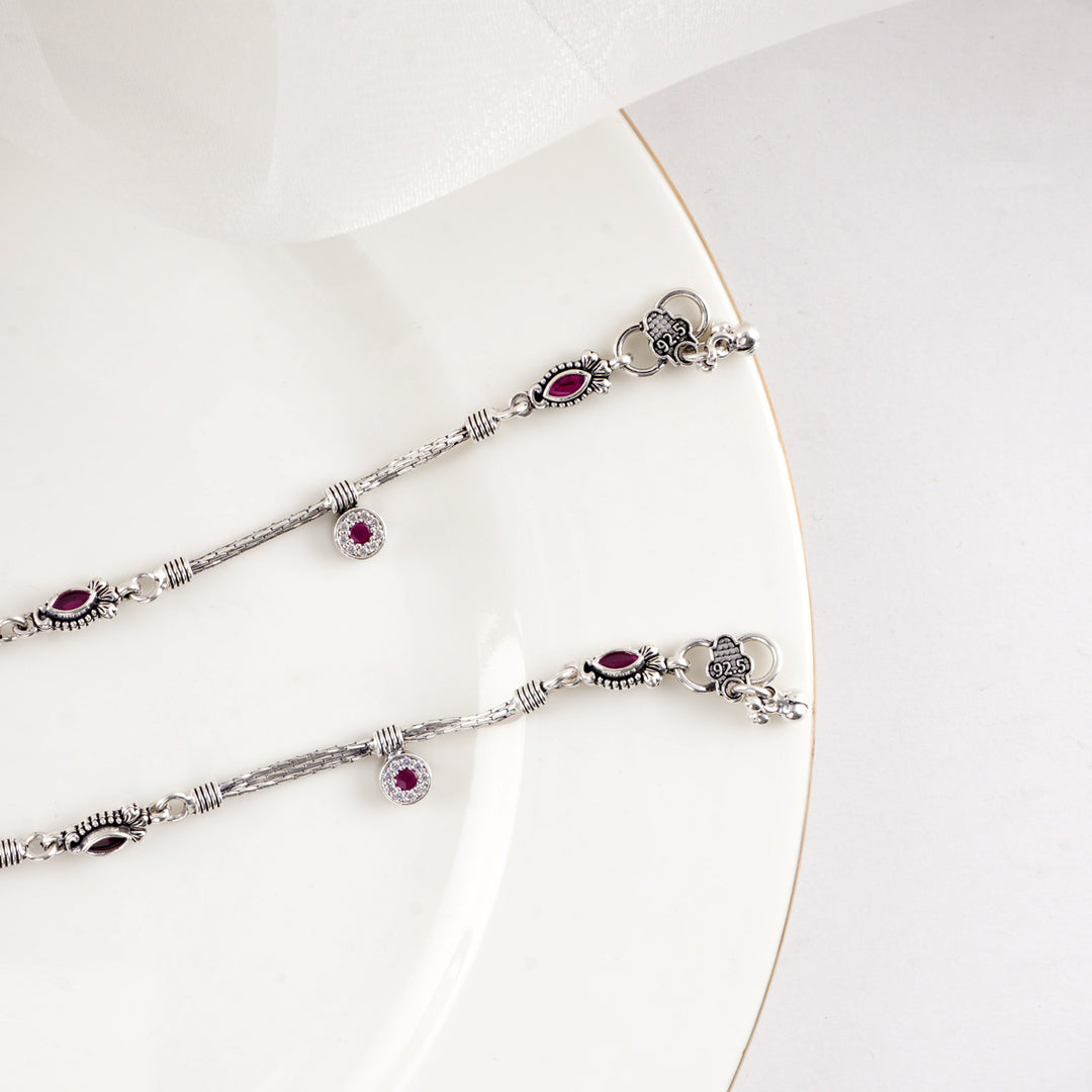 Yalina Anklets