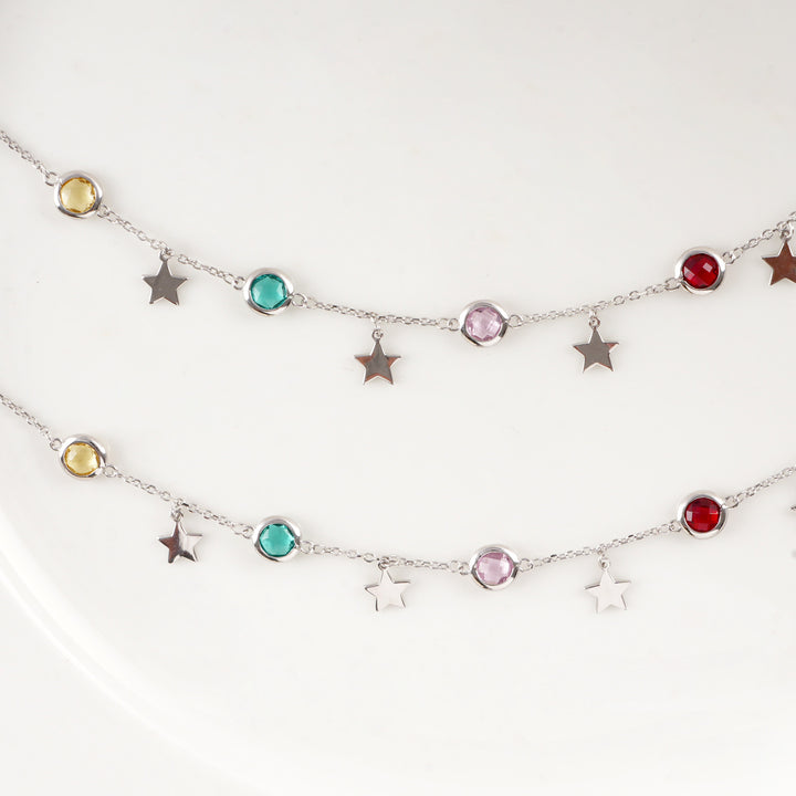 Sparkle Star Anklets