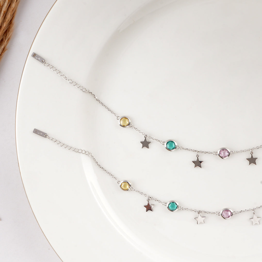 Sparkle Star Anklets