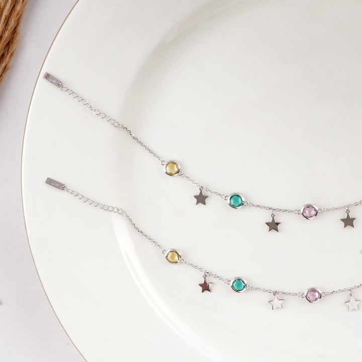 Sparkle Star Anklets