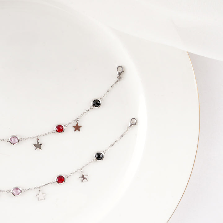 Sparkle Star Anklets