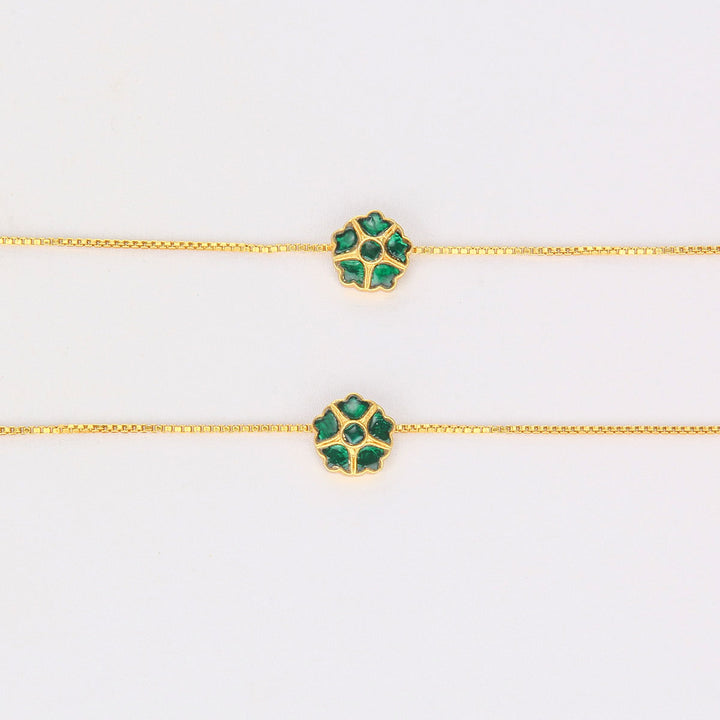 Adline  Kundan Anklet