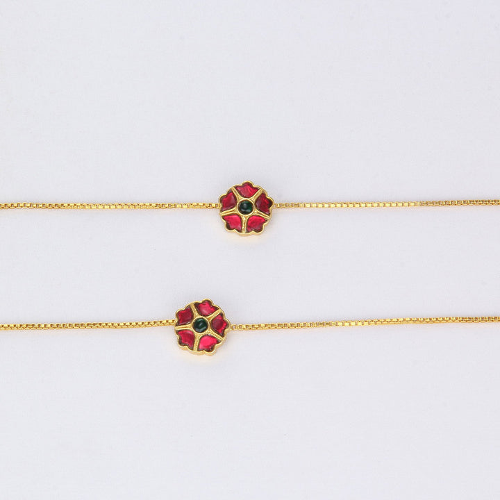 Khashvi Kundan Anklet