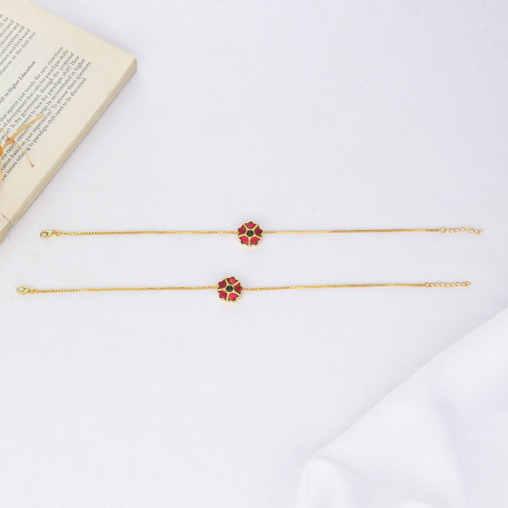 Khashvi Kundan Anklet