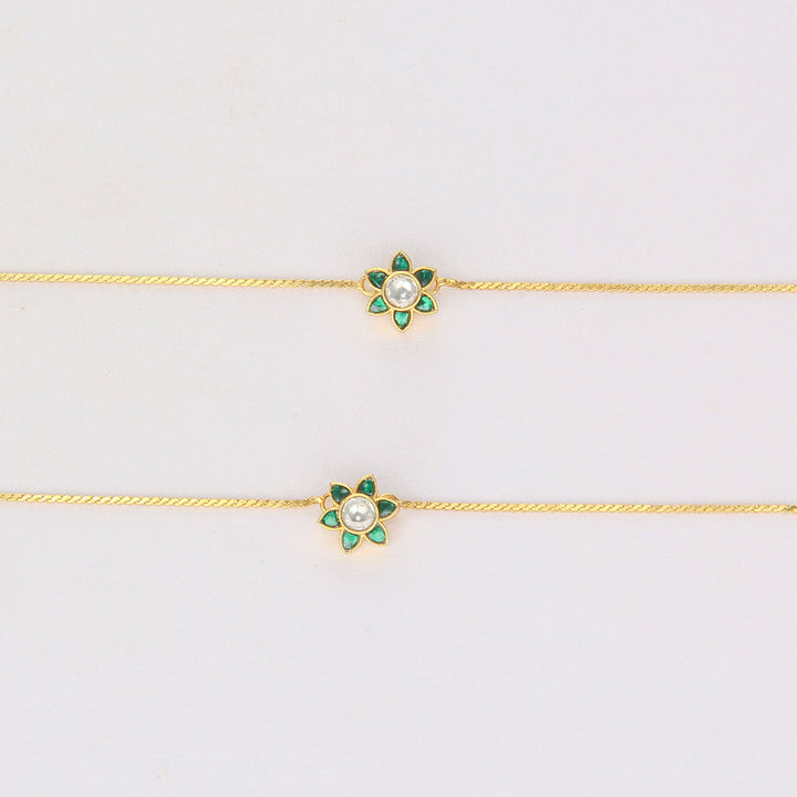 Kashvi Kundan Anklet