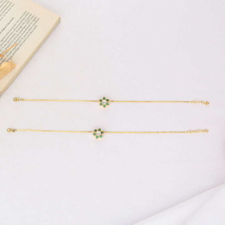 Kashvi Kundan Anklet