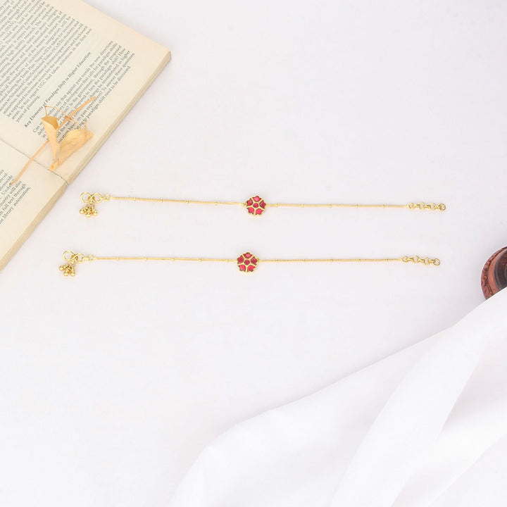 Kavinka Kundan Anklet