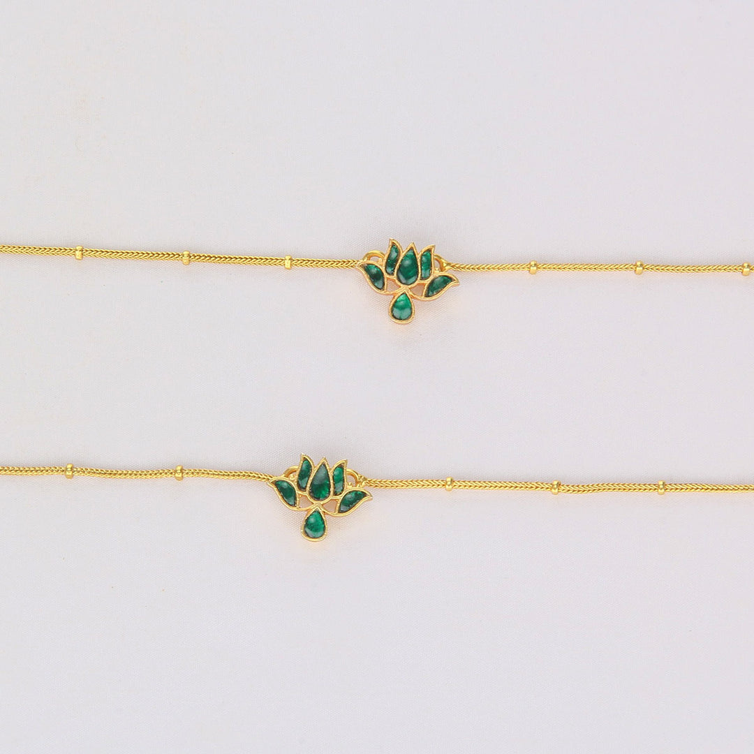 Sharda Kundan Anklet