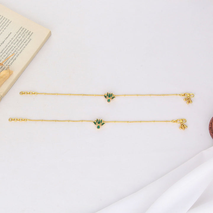 Sharda Kundan Anklet